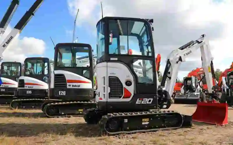 Miniexcavadora – ideal para trabajos en espacios reducidos